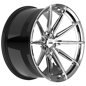 Jantes CF forgées 5x112/120 concaves en alliage, jantes de course à fond profond pour M3/M4/M5 Mercedes AMG Audi RS 18-21 pouces bronze chrome - Product Image 1
