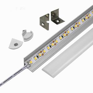 مصباح LED خاص على شكل حرف <span class=keywords><strong>V</strong></span> يوضع تحت الخزانة أنبوب ضوء LED من الأكريليك يعمل بتيار مستمر 12 فولت/24 فولت 3000-6500 كلفن - Product Image 1