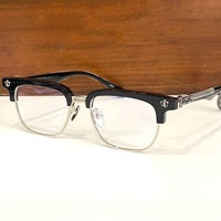 Medische Hot Selling Biker Sexy Meisje Verstelbare Luie Anti Straling Retro Donkergroene Unisex Bijziendheid Oogbril Voor Mannen Frame
