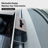 Organisateur de tableau de bord en ABS pour Tesla Model 3 Y Highland Juniper YL, boîte à mouchoirs, rangement, 2021 à 2026