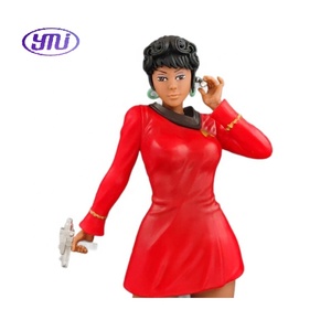 Nuevo Oficial de Comunicaciones de <span class=keywords><strong>Star</strong></span> <span class=keywords><strong>Trek</strong></span> Uhura StarCraft Pose de pie figura modelo de escritorio al por mayor - Product Image 5