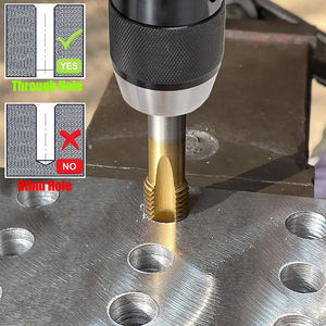 Forets à tarauder HYGOAL M12 M14 M16 M18 M20 M22 M24 M27 M30 <span class=keywords><strong>M33</strong></span> M36, <span class=keywords><strong>taraud</strong></span> à spirale cannelé pour matériaux de résistance moyenne - Product Image 3