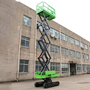 Gran oferta, 6m, 8m, 10m, 12m, 14m, 16m, vehículo de elevación media, nivelación automática, elevador de andamio eléctrico, elevador de tijera hidráulico - Product Image 6