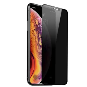 無料サンプルフルグルー9H2.5Dアンチピーピングスパイプライバシー強化ガラススクリーンプロテクターforiPhone 13 ProMax