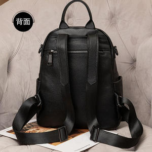 AndoBag - Mochilas de Cuero Vacuno Genuino de Gran Capacidad para Mujer, Bolso de Hombro Vintage de Moda, Mochila para Viajar al Trabajo 8538 - Product Image 5