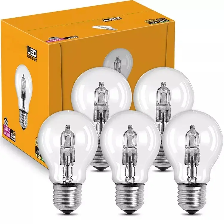 High Quality E27/B22 Energy Saving Halogen Lighting 28W 42W 53W 70W 100W LED Halogen Bulb Light Replace Incandescent Bulbs