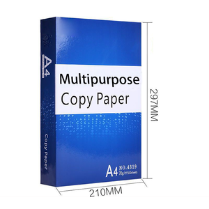 Một độ sáng lớp 157% 80gsm 75gsm cứng cũng papier máy in đôi trùng lặp ream papel bản sao giấy trái phiếu - Product Image 2