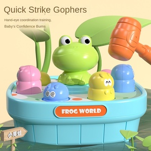 Jeu éducatif de tapotement Hit Gopher Animal Toy pour les enfants de 3 à 6 ans, mini cadeau en plastique - Product Image 3