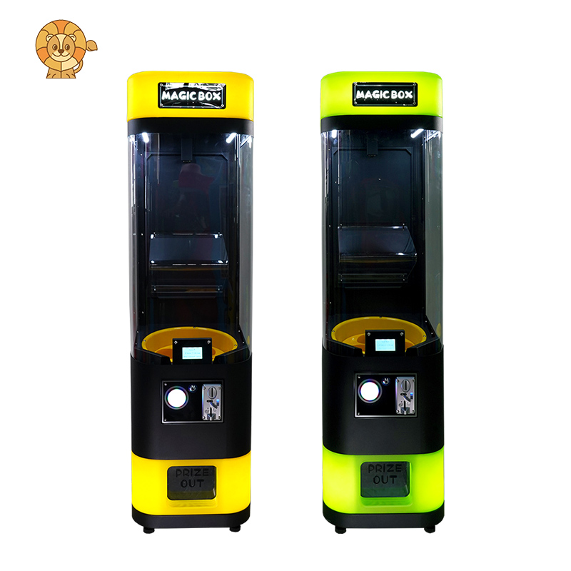 LTG Hot Sale Cheap Indoor Amusement Magic Box Operated Bounce Ball Egg Vending Machine PE Material 110W