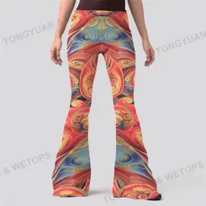 Pantalons personnalisés 2023 Pantalons évasés de yoga décontractés pour femmes Pantalons évasés pour femmes Pantalons pour femmes