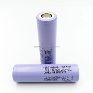 Baterías de Iones de Litio SAM SDI <span class=keywords><strong>Icr18650</strong></span> 3.7v 3.6v 22f 2200mah 10a 18650, Celda de Batería 18650 <span class=keywords><strong>22p</strong></span> para Dron - Product Image 1