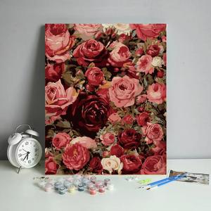 Lienzo profesional personalizado pintura <span class=keywords><strong>al</strong></span> óleo acrílica números 40*50 <span class=keywords><strong>cuadrado</strong></span> Venecia ciudad paisaje clásico europeo para el hogar moderno para - Product Image 5