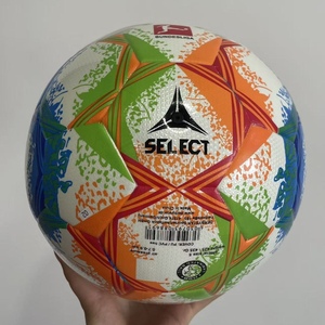 Factory Direct Wholesale Eco Friendly Thermal Bonded PU Lightweight Durable Indoor/Outdoor Soccer <b>Ball</b> Standard Size 5 Sports - Product Image 6