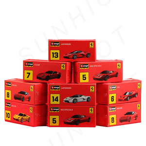 Bburago 1:64 Modellini Auto in Metallo <span class=keywords><strong>Ferrari</strong></span> SF90 SP1 599GTO F50 458Spider 488GTB Speciale LAF, Famosi Modelli Hobby per Bambini e Adulti - Product Image 1