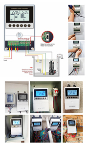 Contrôleur de niveau <span class=keywords><strong>d</strong></span>'<span class=keywords><strong>eau</strong></span> à commande entièrement automatique 220V Boîte de commande de pompe à <span class=keywords><strong>eau</strong></span> pour pompes de jardinage - Product Image 2