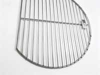 Grille de barbecue ronde en acier inoxydable 304, grille de cuisson au charbon de bois à fils croisés, pour cuisson vapeur et refroidissement, filet de cuisson au charbon, maille pour grils BBQ