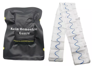 Vente chaude Kaolin gaze <span class=keywords><strong>hémostatique</strong></span> inerte minéral kaolin imprégné de <span class=keywords><strong>poudre</strong></span> d'argile bandage de combat et gaze de kaolin <span class=keywords><strong>hémostatique</strong></span> - Product Image 4