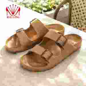 Sandales légères imperméables en EVA à deux brides avec boucles réglables, semelle antidérapante et coussinée pour la plage et la piscine - Product Image 6