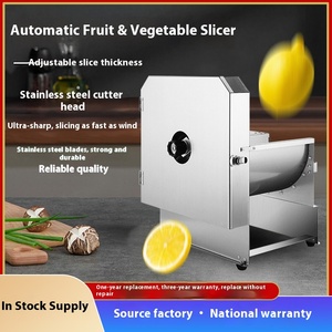 Nouvelle trancheuse électrique <span class=keywords><strong>en</strong></span> acier inoxydable durable Mixue Ice City petite coupe de légumes de fruits de citron multifonctionnelle commerciale - Product Image 3