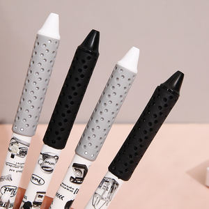 Morandi Creative Aroma therapie Color Touch Pen Extra lange weiche Griffsc heide Blauer Kunststoff-Neutral stift mit 0,5mm Schreib breite - Product Image 5