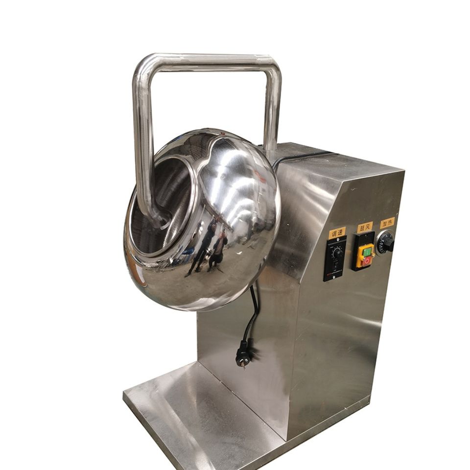 Automatic Chocolate Coater Sugar Coating Polishing Machine Chocolate ...