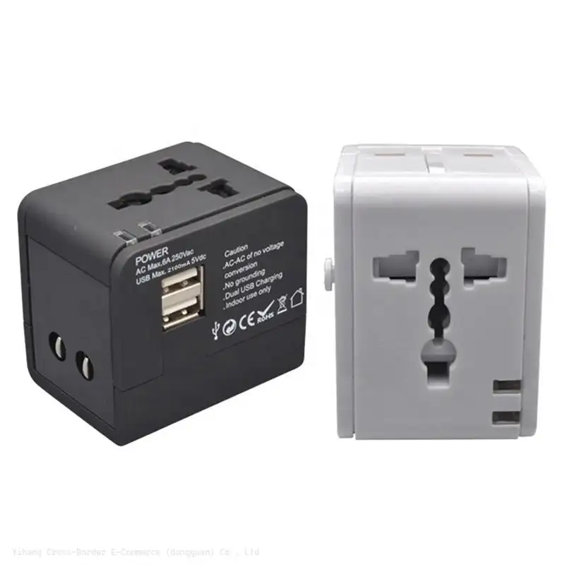 Hot Sale Electronic Gadgets Universal plugs sockets AU US UK EU world multi-nation travel adapter with usb charger