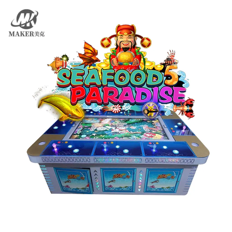 Cambodge Offre Spéciale Fruits De Mer Paradis 5 pêche Hunter Jeu Kit Jeu D'adresse Cabinet