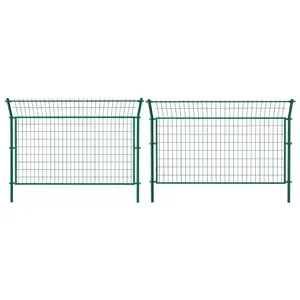 Shuairunxin High Quality 3D Curved PVC Coated Welded Wire Mesh Security Fence Airport Anti-Climbing Trellis Metal Fence
