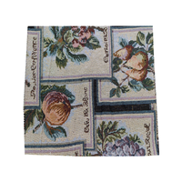 Tissu pour canapé en cuir véritable, velours et daim à imprimés d'oiseaux, design moderne, personnalisé