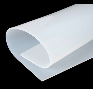 Feuille de caoutchouc de <span class=keywords><strong>silicone</strong></span> blanc semi-transparent résistant aux hautes températures - Product Image 1