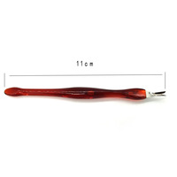 Outils professionnels de soin des ongles : Repousse-cuticules, Ciseaux à cuticules en V, Spatule de précision, Stylo de réparation d'ongles de précision, Outil de modelage DIY