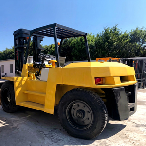 TCM 10 Ton <b>Used</b> Rough Terrain Diesel Forklift with 4WD Solid Tires EPA/CE Certified - Product Image 1