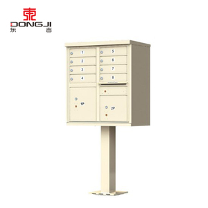 Cheap Price Large Galvanized Steel Mailbox Residential Locking Letter Box