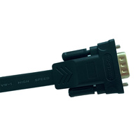 Kabel USB ke Serial YT-UD01 dengan Chipset FTDI, Pelindung Jalinan, Jaket PVC, Konduktor Tembaga Murni untuk Penggunaan Komputer