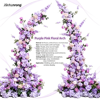 Fleurs artificielles en gros pour mariage, arche de fleurs artificielles pour Thanksgiving, la remise des diplômes, la Saint-Valentin et les célébrations du Nouvel An