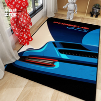 de grands tapis de salon ronds veloutés antidérapants Offre Spéciale tapis en cachemire artificiel rond doux de style persan