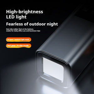 Pd100w סגסוגת אלומיניום נייד חשמל בנק 20000mah הוביל תצוגה טעינה מהירה usb/dc קיבולת גבוהה 100w 2 1 תחנת כוח טכנולוגית - Product Image 3