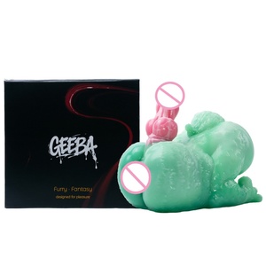 เครื่องช่วยสำเร็จความใคร่ชาย GEEBA รุ่น Ultra-Realistic Vagina Pocket Pussy รูปทรงสัตว์  ทำจากซิลิโคนปลอดภัยต่อร่างกาย ของเล่นผู้ใหญ่ - Product Image 5