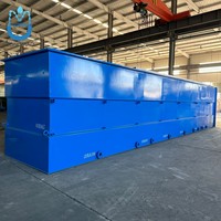 Station de pompage préfabriquée intégrée en PRV pour l'élévation des eaux usées, système de réservoir de pompage d'eau pour drainage municipal CE ISO