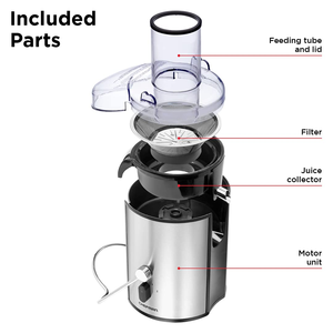 Vente en gros : Nouvelle machine à jus 1000W pour fruits, telle que vue à la télévision - Product Image 5