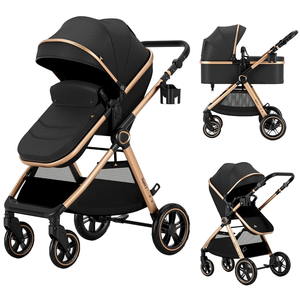 <span class=keywords><strong>Passeggino</strong></span> Convertibile 2-in-1 Accombe con <span class=keywords><strong>Culla</strong></span> per Neonati e Bambini da 0 a 36 Mesi - Product Image 1