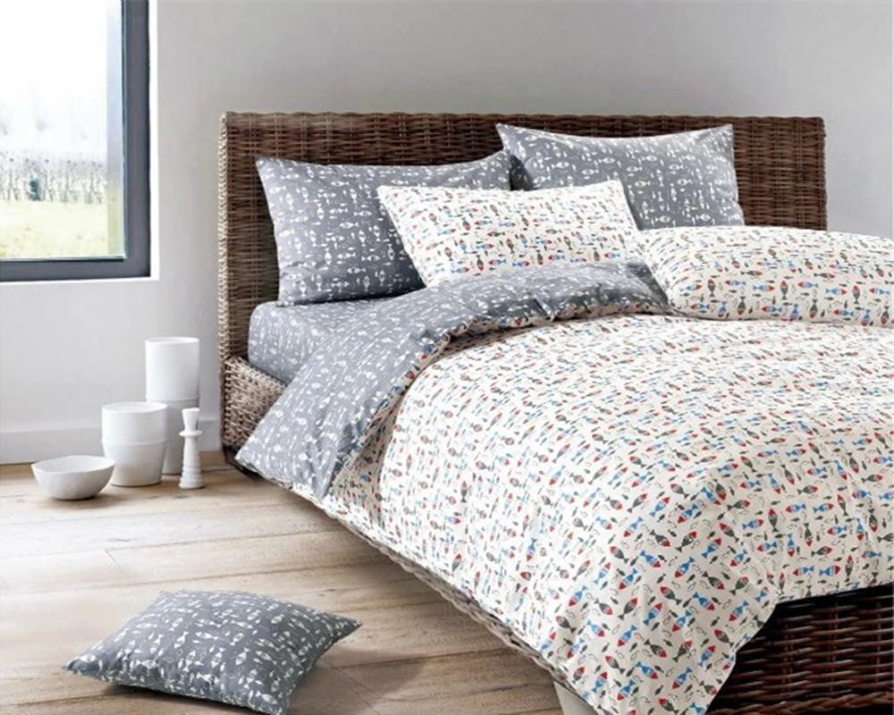 Высококачественная ткань с принтом 100% хлопок