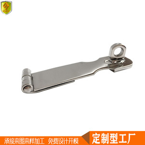 สลักประตูพับสแตนเลสขนาด 93 มม. แบบฝัง สำหรับงานก่อสร้างบ้านและอุปกรณ์ห้องโดยสารเรือ - Product Image 5