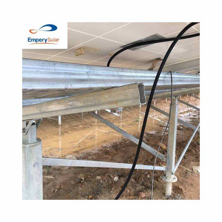 Solar Pv Panel Ground Mounting Brackets Structure Bolts Pv Solar ...