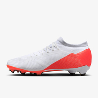 Chaussures de football à crampons hauts pour terrain ferme, tige noire, semelle extérieure bleue, tige en maille, antidérapantes, à crampons, printemps, unisexe
