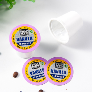 <span class=keywords><strong>Feuille</strong></span> thermoscellable 37/51mm couvercle en <span class=keywords><strong>aluminium</strong></span> découpé pour tasse K feuilles d'<span class=keywords><strong>aluminium</strong></span> capsules de café petites tasses en plastique - Product Image 3