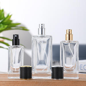 Flacone Spray Vuoto Portatile Cilindrico da 10ml in Vetro Trasparente con Tappo a Vite Vintage e Superficie Opaca, Personalizzabile con Logo, per Profumo e Cura della Pelle - Product Image 1