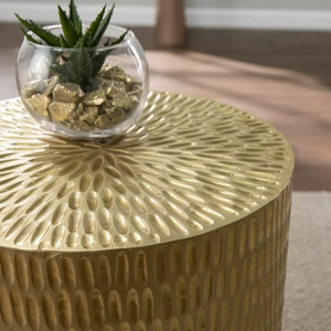 Table d'appoint de luxe en métal doré faite à la main meilleure vente en gros table centrale de la meilleure qualité - Product Image 5