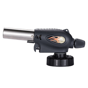 Koman Outdoor Flame Gun Mt-2930 Allumeur portable en acier inoxydable pour le camping, la cuisine et le démarrage du charbon de bois - Product Image 1