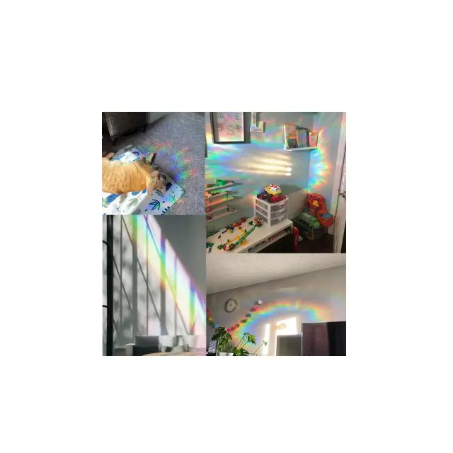 Film reticolo di diffrazione Rainbow 3D suncatcher